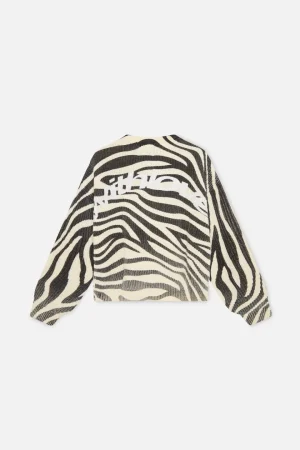Outlet Scuffers Amore Zebra Knit