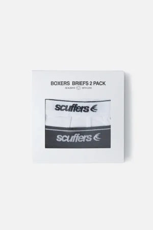 Hot Scuffers B&W Classic Boxer Briefs