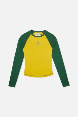 Online Scuffers Caravan Yellow & Green Longsleeve