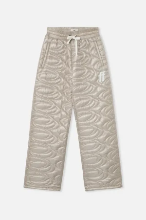 Hot Scuffers Champagne Quilted Grey Pants