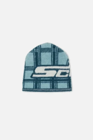 Outlet Scuffers Checked Mohair Beanie