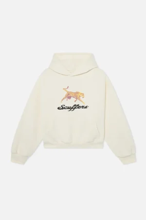 Discount Scuffers Cheetah Ecru Hoodie