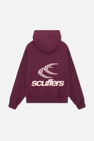 Discount Scuffers Chester Burgundy Hoodie