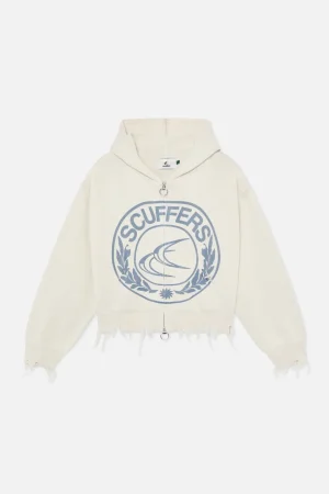 New Scuffers CLG Ecru Knit Zipper