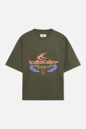 Outlet Scuffers College Green T-Shirt
