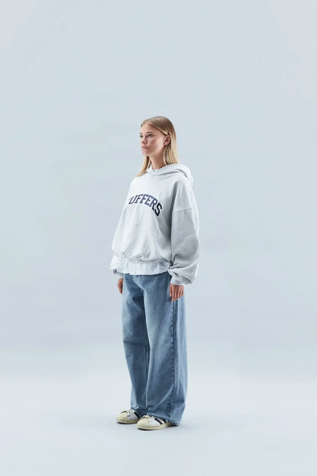 Fashion Scuffers College Grey Hoodie