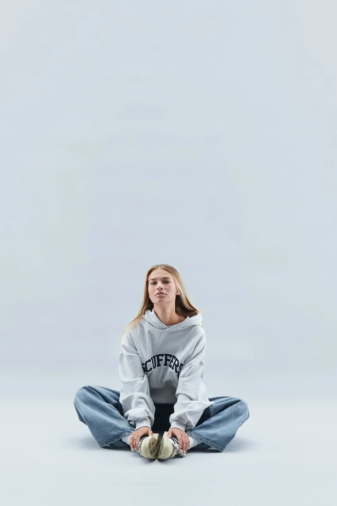 Fashion Scuffers College Grey Hoodie