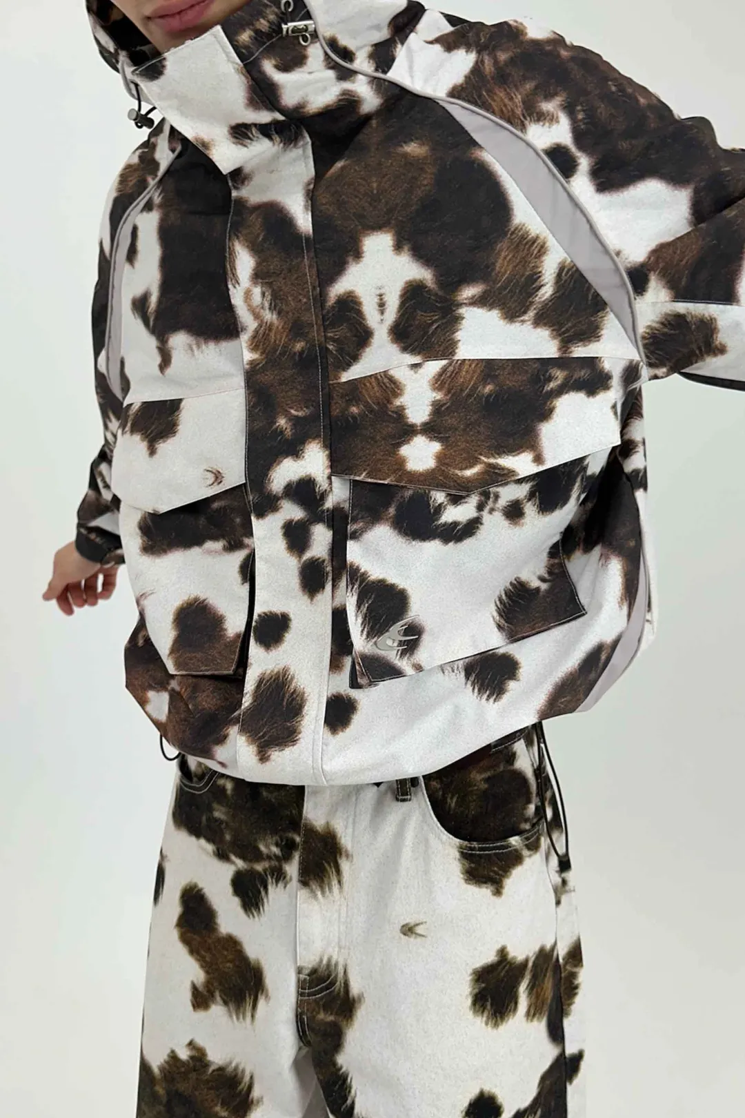 Fashion Scuffers Cow Windbreaker