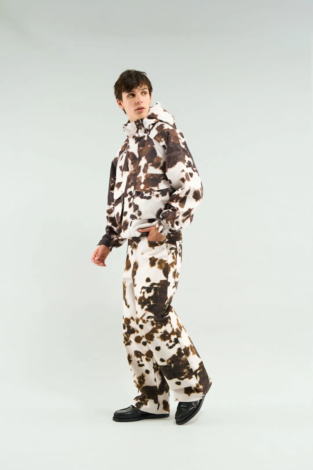 Fashion Scuffers Cow Windbreaker