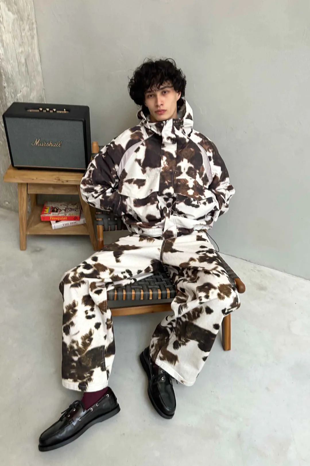 Fashion Scuffers Cow Windbreaker
