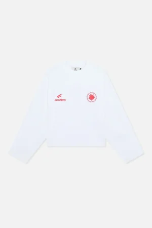 Online Scuffers Emblem White Longsleeve