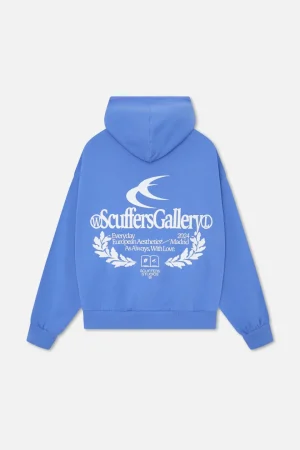 Fashion Scuffers Gallery Blue Hoodie