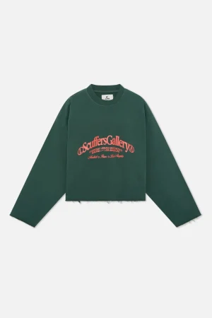 Hot Scuffers Gallery Green Sweatshirt