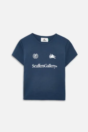 New Scuffers Gallery Navy Top
