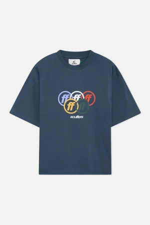 Hot Scuffers Glory Navy T-Shirt