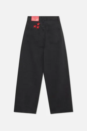 Outlet Scuffers Jumbo Pants Washed Black