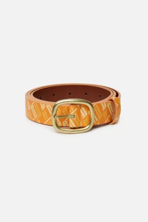 Discount Scuffers Monogram Yellow Belt