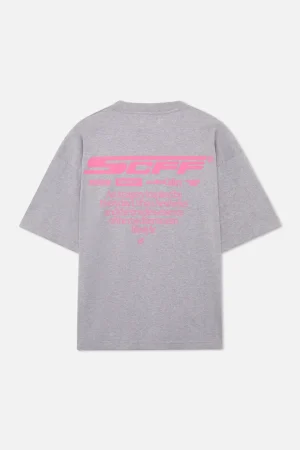 Clearance Scuffers Motor Studios Light Grey T-Shirt