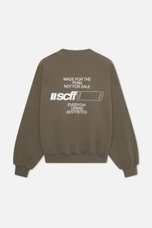 Fashion Scuffers 98 Olive Crewneck