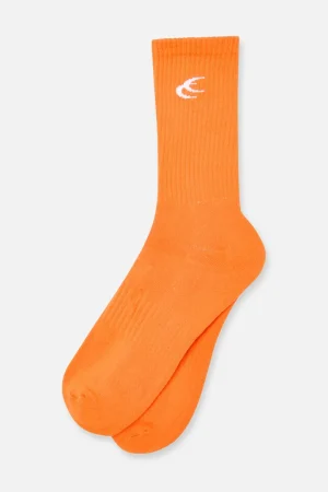 Best Scuffers Orange Print Socks