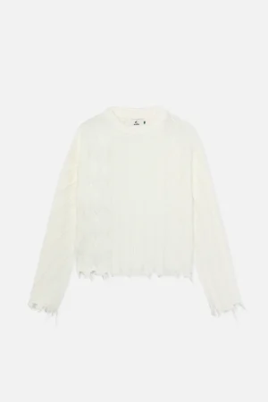 Fashion Scuffers Oversized White Trench Jersey