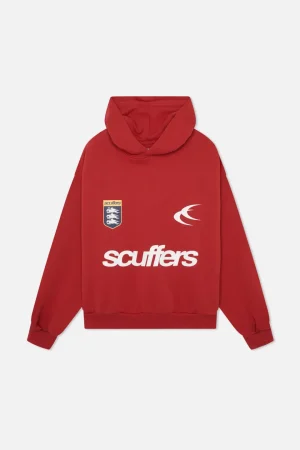 Discount Scuffers Picnic Dark Red Hoodie