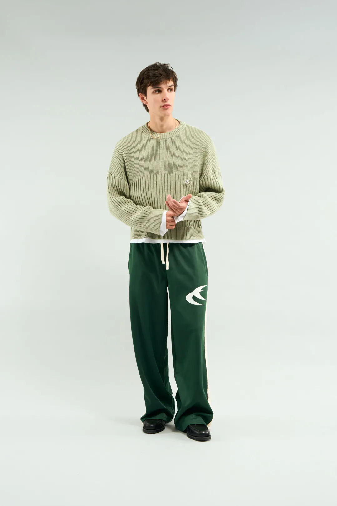 Outlet Scuffers Pin Green Knit