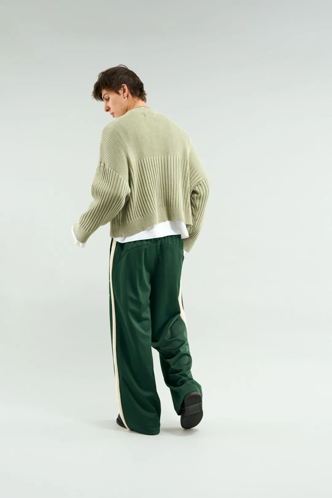 Outlet Scuffers Pin Green Knit