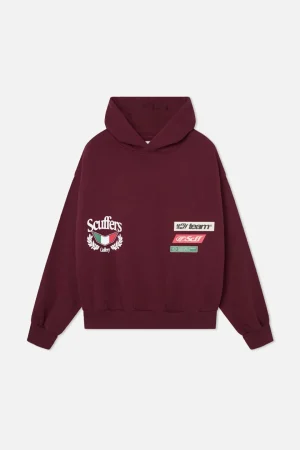 Outlet Scuffers Romeo Burgundy Hoodie
