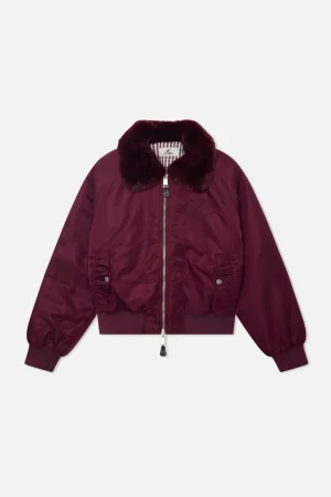 Best Scuffers SCFF Burgundy Bomber Jacket