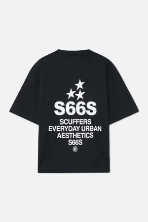 Best Scuffers SEAS Dark Grey & White T-shirt