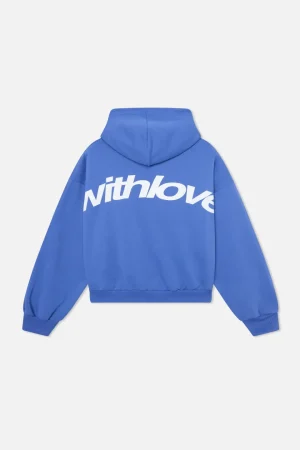 Fashion Scuffers Sign Blue Hoodie