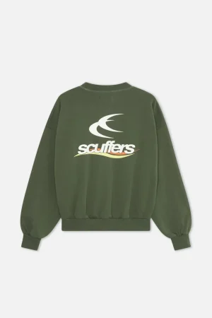 New Scuffers Sign Green Crewneck