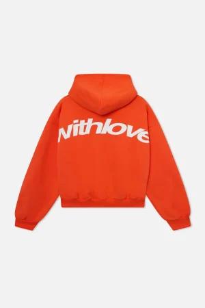 Hot Scuffers Sign Orange Hoodie