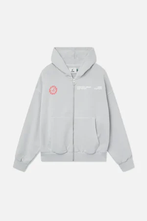 Outlet Scuffers S66S Zipped Grey Hoodie