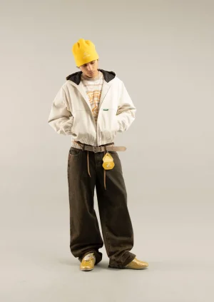 Discount Scuffers Stained Ecru Work Jacket