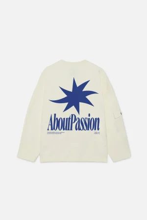 Outlet Scuffers Star Sweatshirt Ecru