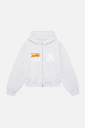 Online Scuffers Starnova Grey Melange Zipper