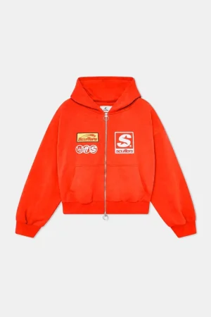 New Scuffers Starnova Orange Zipper