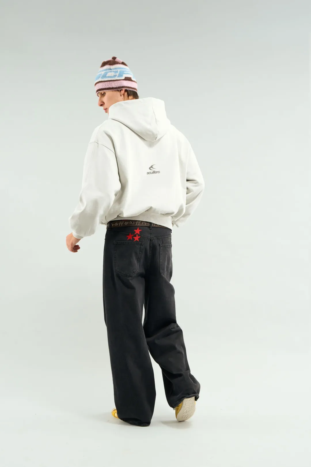Sale Scuffers Steel Grey Zipper
