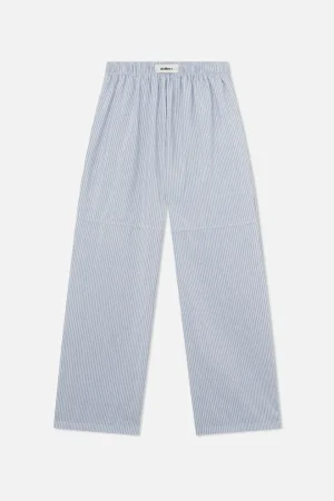 Discount Scuffers Striped Blue Pants