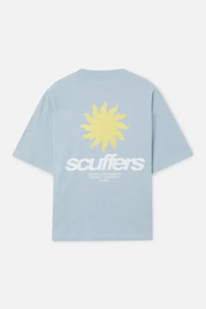 Online Scuffers Tarifa Light Blue T-Shirt