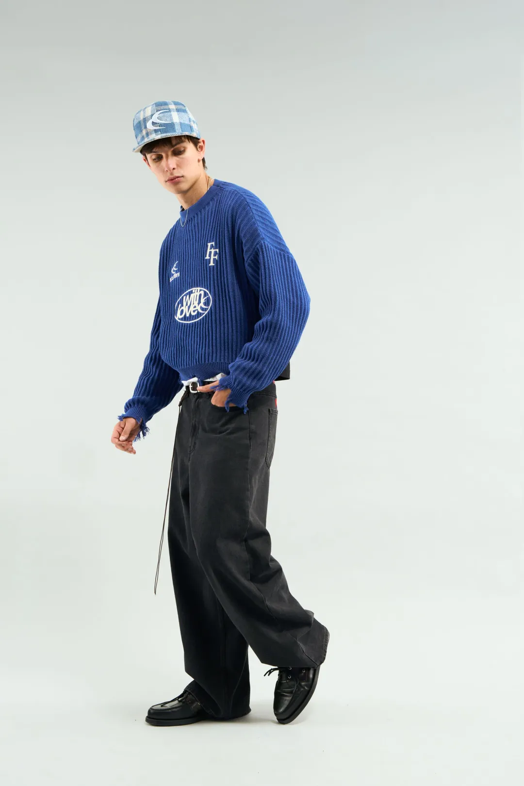 Sale Scuffers Tartan Blue Cap
