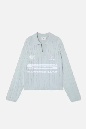 Clearance Scuffers Trench Light Blue Polo