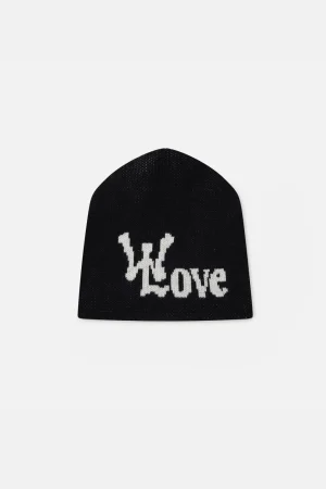Best Scuffers With Love Black Beanie