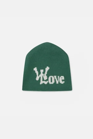 Best Scuffers With Love Green Beanie