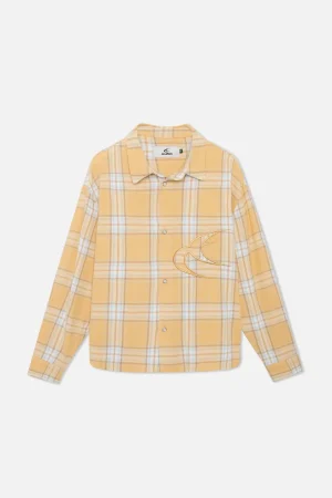 Best Scuffers Yellow Checkered Shirt
